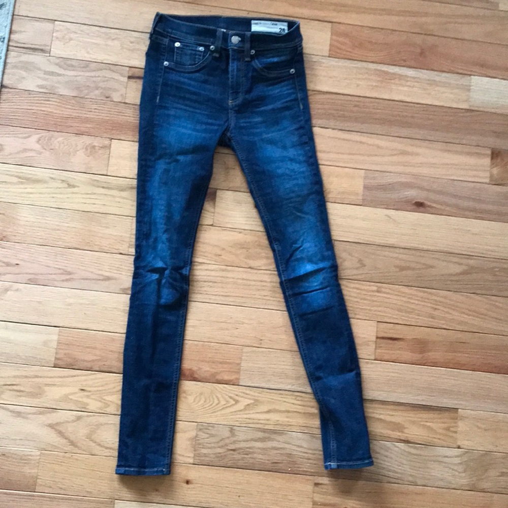 Rag & Bone high waisted skinny jeans 24